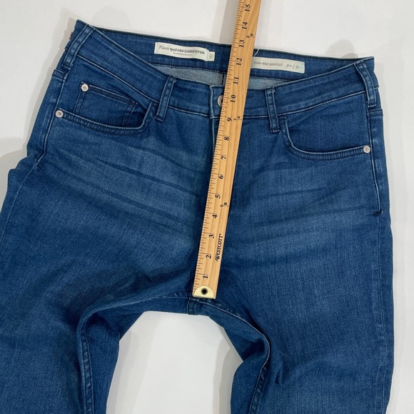 Anthropologie Pilcro Cropped Bootcut Jeans Size 31 High Rise - Picture 7 of 10